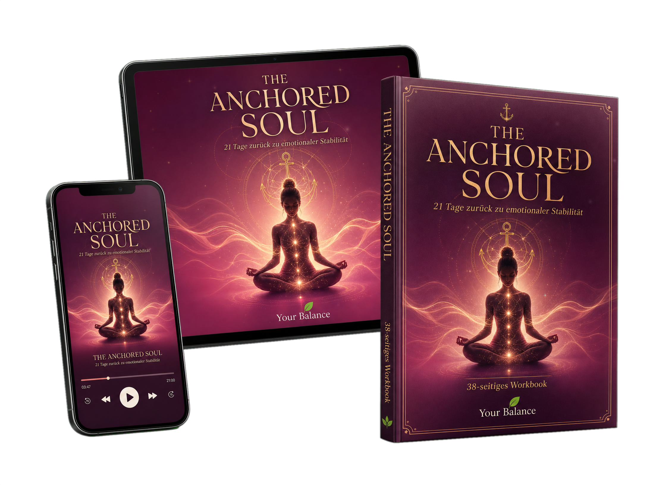 The Anchored Soul – 21-Tage-Audio-Programm mit 38-seitigem Workbook