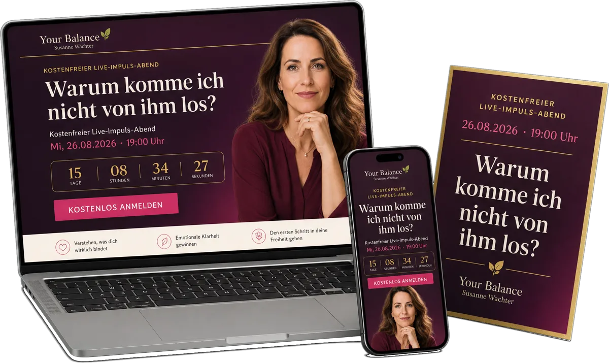 Kostenloser Live-Impuls-Abend: Warum komme ich nicht von ihm los?